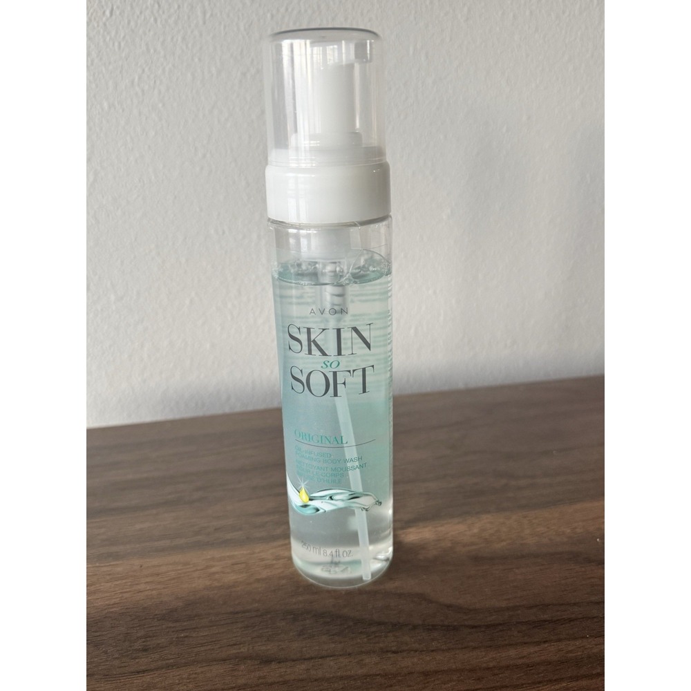 Avon Skin So Soft Foam Oil Body Wash - Picture 2 of 6